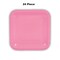 24 Count Pink Square Paper Dessert Plates for Bridal Showers Birthdays 7 Inch